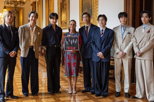 VIDEO. Claudia Sheinbaum muestra cómo fue su visita con BTS