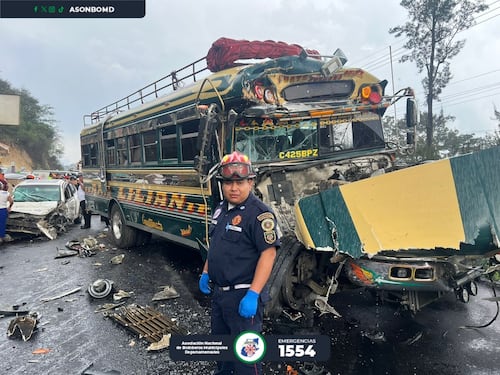 Más de 25 heridos tras choque múltiple en la ruta Interamericana