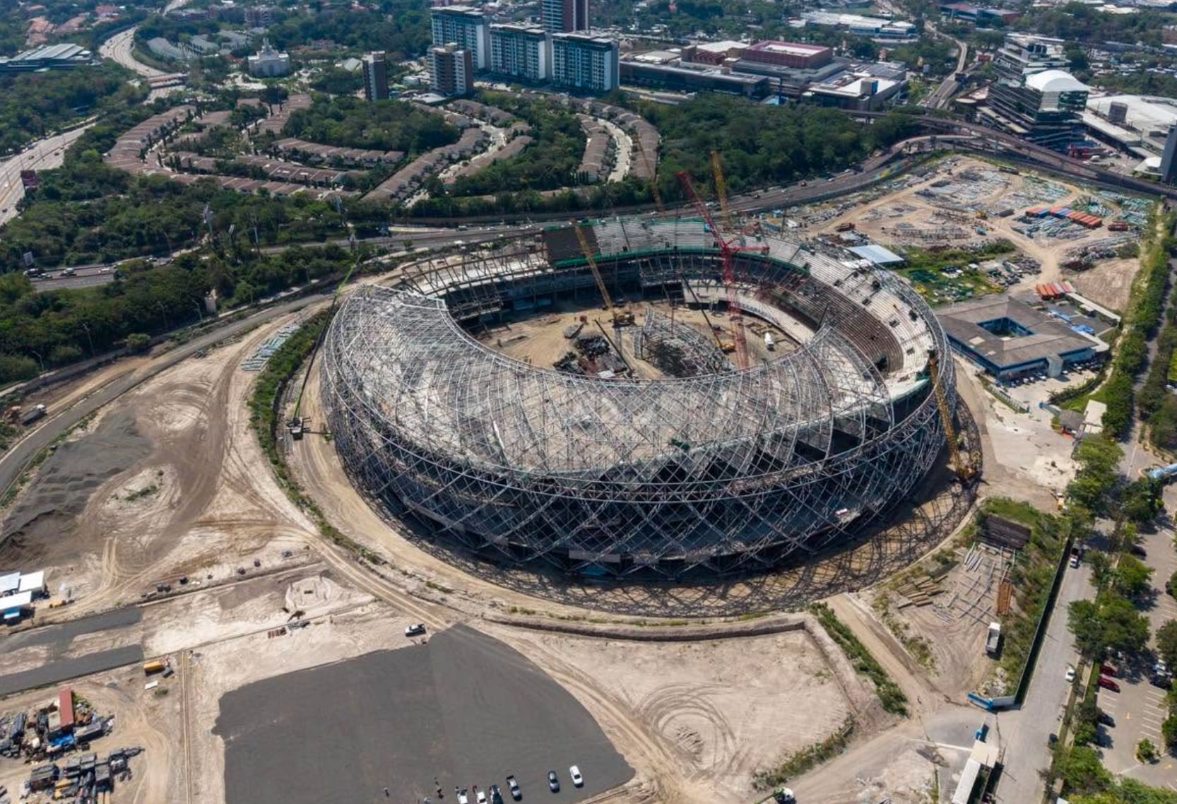 GALERÍA. Así es el nuevo Estadio Nacional de El Salvador que integra un sistema antisísmico