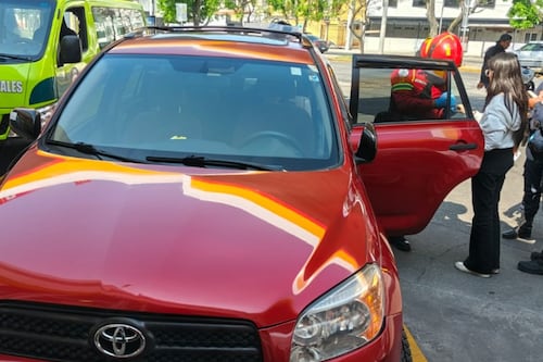 Disparan contra conductora en avenida La Castellana en intento de asalto