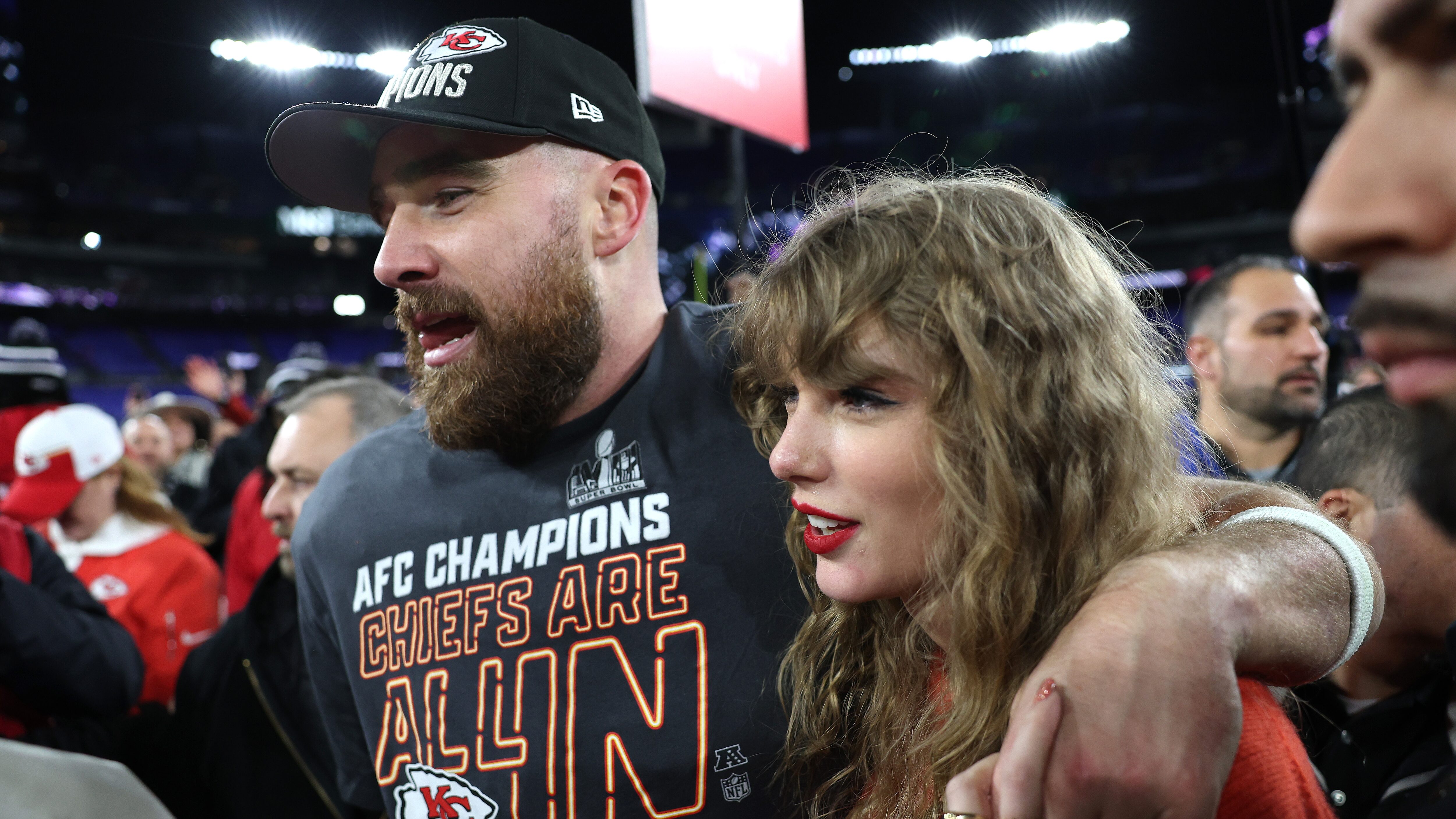 Travis Kelce y Taylor Swift