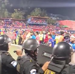Violentos disturbios en la final de la Liga Guatemalteca de Fútbol