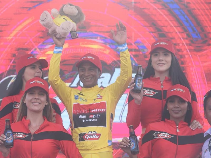 2022: Mardoqueo Vásquez ganó el bicampeonato de la Vuelta Ciclística a Guatemala