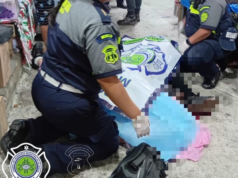 Ataque armado deja dos mujeres fallecidas y una más herida en mercado El Milagro, Mixco