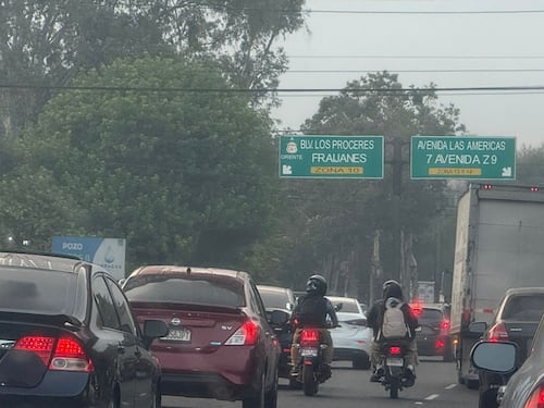 Varios puntos de la ciudad amanecen con más tráfico este jueves