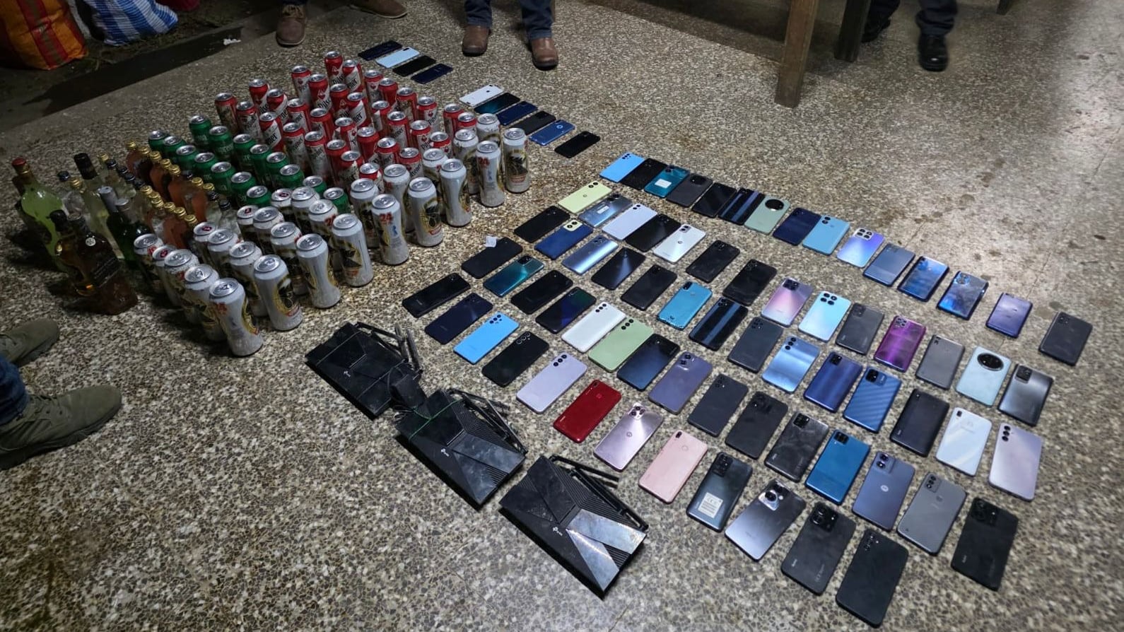 Requisa en Pavón. Foto: SP