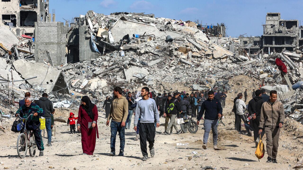 VIDEO. El desgarrador panorama tras el alto al fuego en Gaza