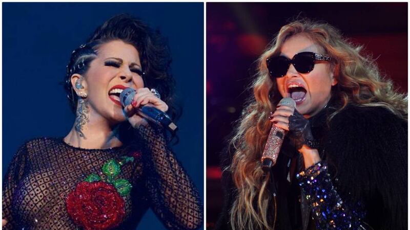 Revelan controversial participación de Alejandra Guzmán y Paulina Rubio en un escenario