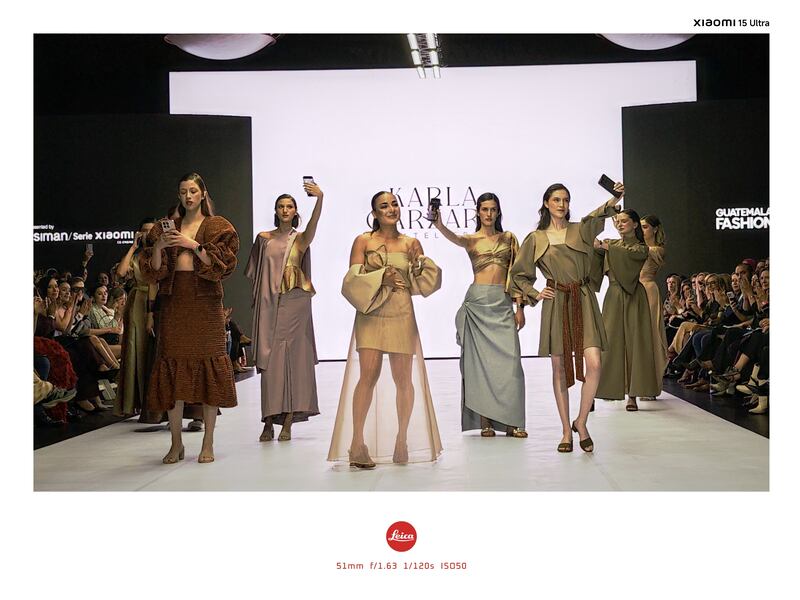 Siluetas, texturas y movimientos: La tecnología de Xiaomi acompaña la elegancia y estilo del Fashion Week 2025