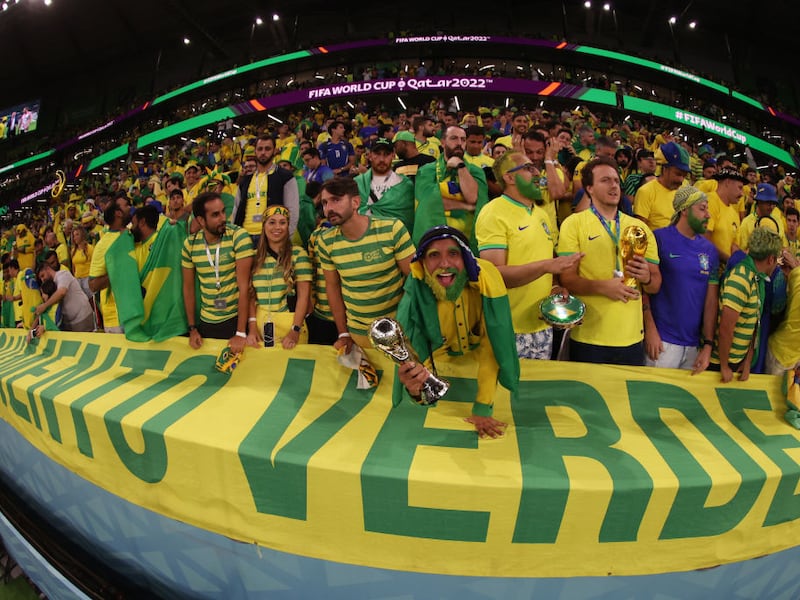 Brasil contrató aficionados para el Mundial de Qatar 2022