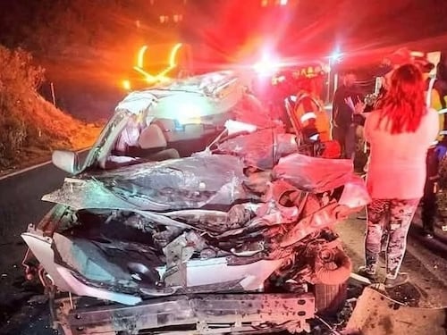 Fuerte accidente de tránsito deja un fallecido y 4 heridos en ruta Interamericana