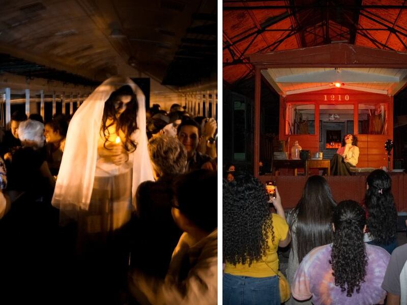 ¡No te lo pierdas! El tenebroso recorrido nocturno de leyendas en el Museo del Ferrocarril