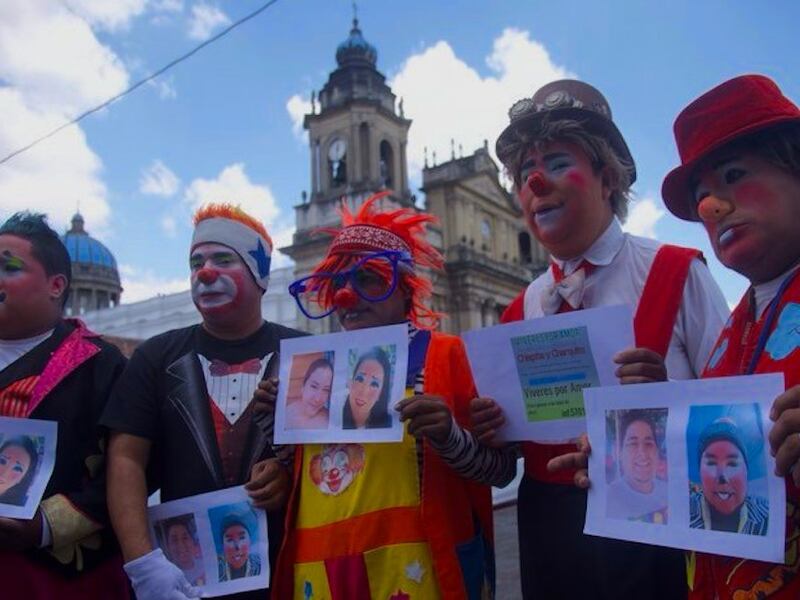 Sindicato de Payasos recolectará víveres para hijos de “Chispita y Charquito"