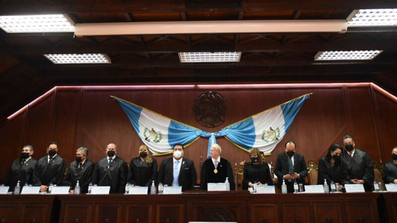 Corte de Constitucionalidad responde al Gobierno del presidente Bernardo Arévalo