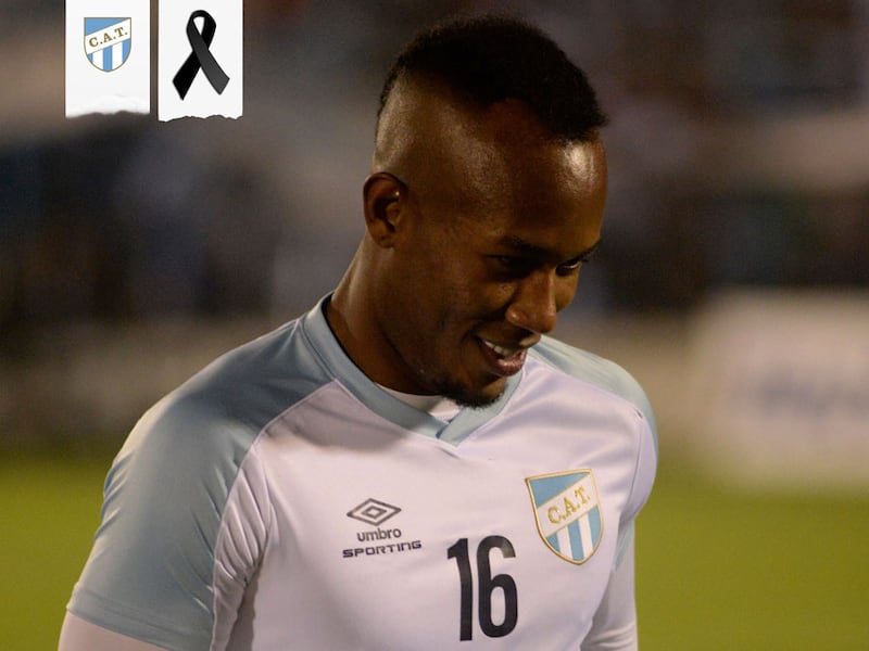 Andrés Balanta, futbolista colombiano, muere tras un entrenamiento