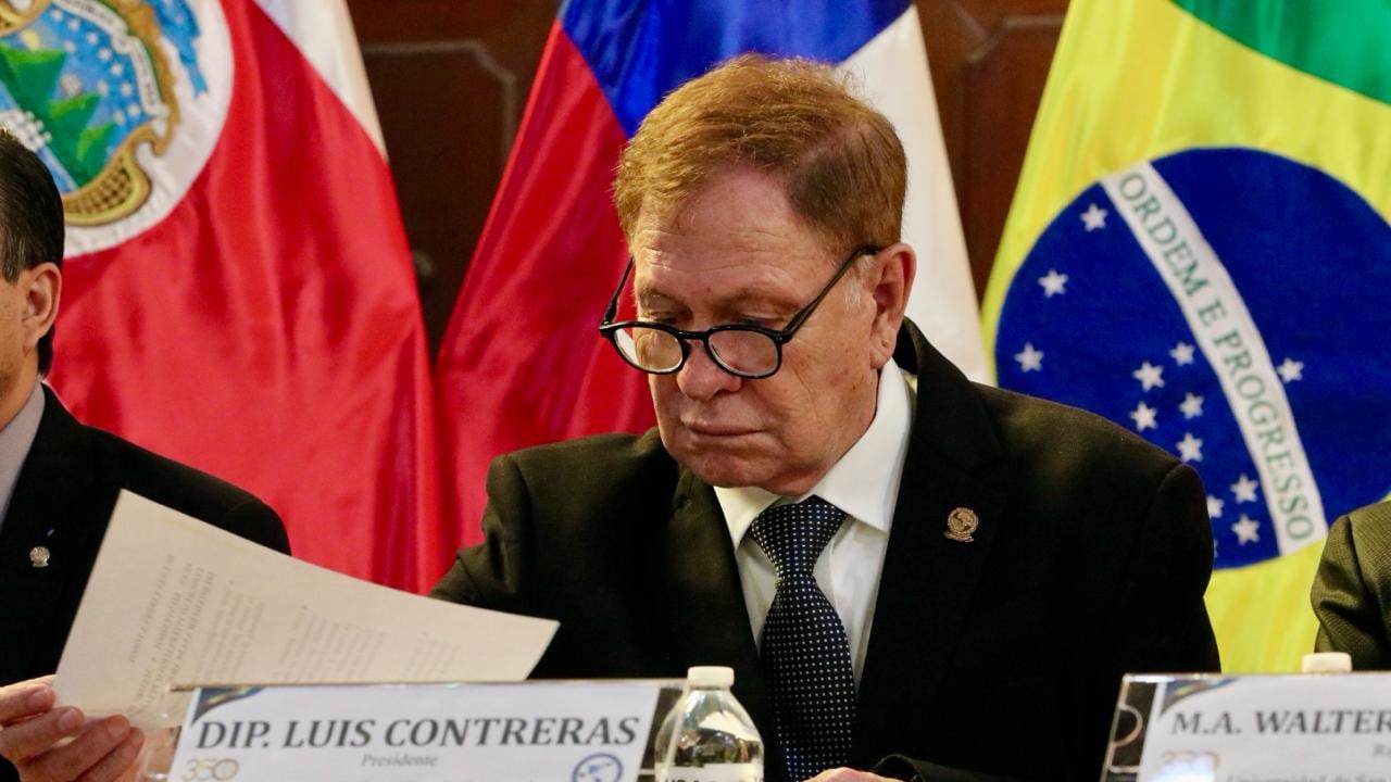 Luis Contreras, presidente del Congreso.