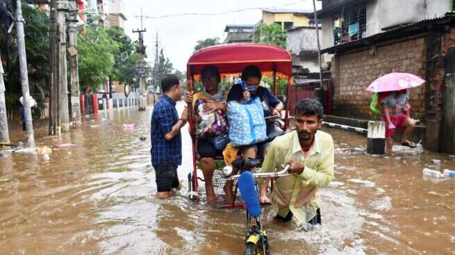 Más de 100 personas han sido evacuadas. (Foto: Redes sociales)