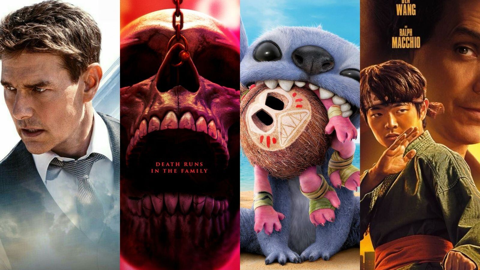 ¡La pantalla grande se enciende en mayo!
Karate Kid, Destino Final 6, Lilo y Stitch y Misión Imposible llegan este mes