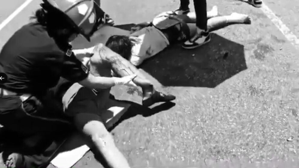 Dos heridos tras accidente en Río Hondo, Zacapa.