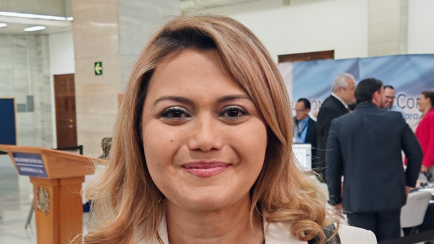 Beyla Estrada fue la primera en integrar la nómina de FG. Foto: RRSS