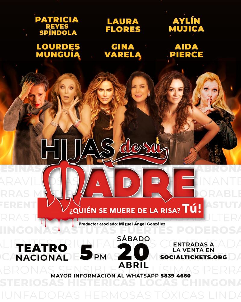 Desde México, llega a Guatemala la comedia “Hijas de su madre”