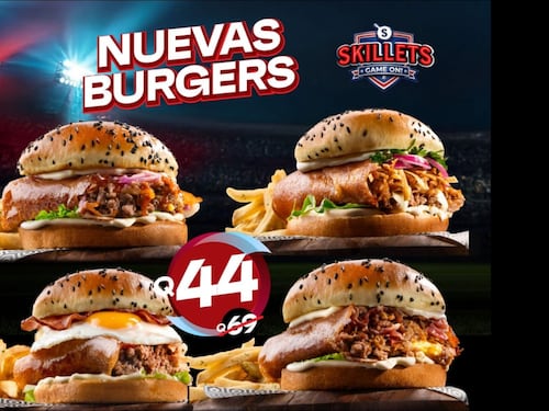 Nuevas “Burgers Mundialistas” de Skillets te dan una experiencia gastronómica con sabor a fútbol