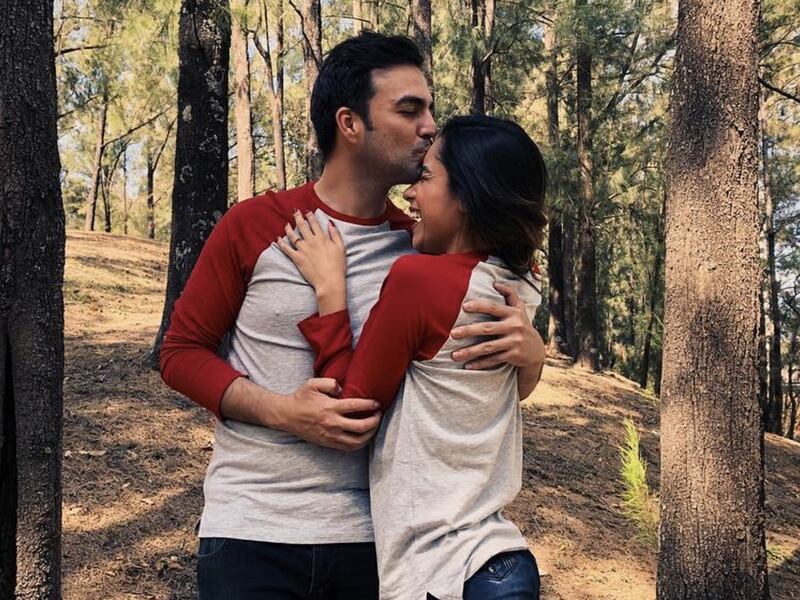 Pamela Paz comparte la primera foto de su boda