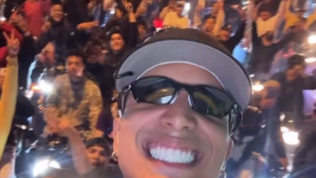 Influencer colombiano se “disculpa” por convocar caravana de motocicletas en la Capital “No es mi culpa ser famoso”