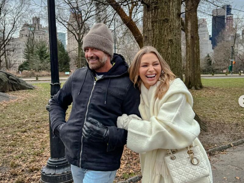 La reacción de Gabriel Soto cuando le preguntaron por su relación con Irina Baeva