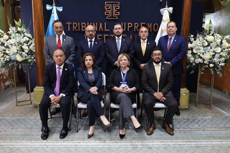 Toma de posesión de los magistrados electorales.