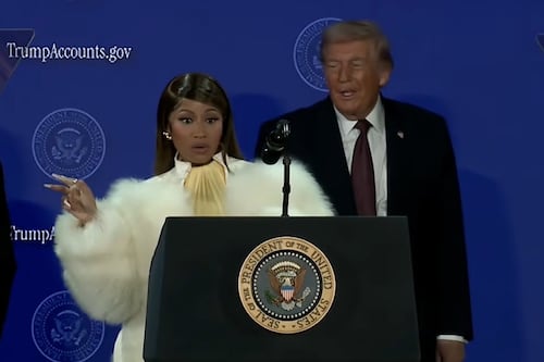 VIDEO. Nicki Minaj sacude las redes al llamarse la fan número uno de Donald Trump