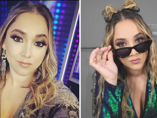 Así lucía Sherlyn cuando fue parte de la telenovela Clase 406