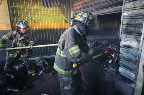 Mercado de Chiquimulilla se incendió este lunes