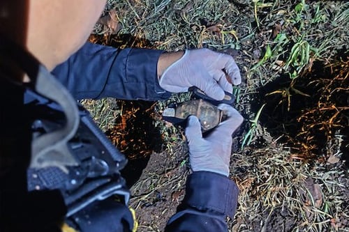 PNC destruye granada de fragmentación localizada en finca de Colomba Costa Cuca