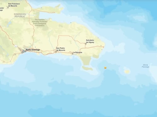 Sismo sacude República Dominicana y es sensible en Puerto Rico
