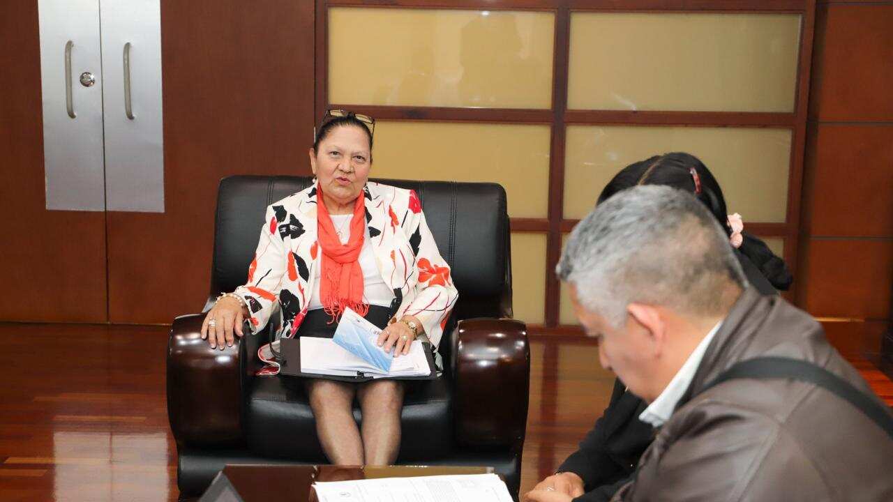 Este día se realizó la diligencia de exhibición personal a favor de la Fiscal General del MP. Foto: MP