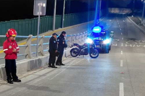 Motorista muere en accidente este Lunes Santo en zona 4 de Mixco