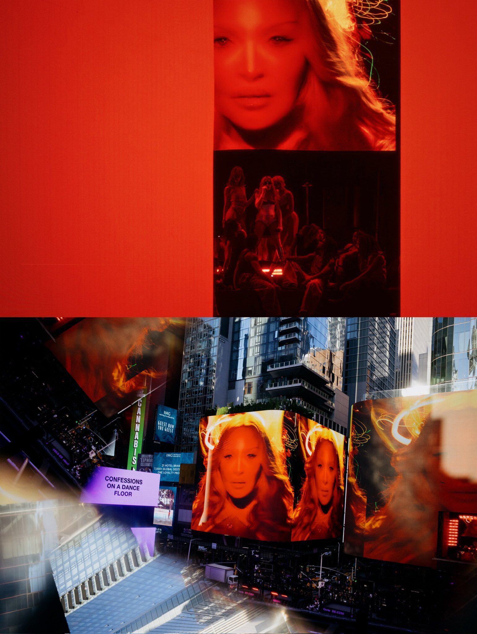 Fans de Madonna en Nueva York sorprendidos con su ‘Confessions II’