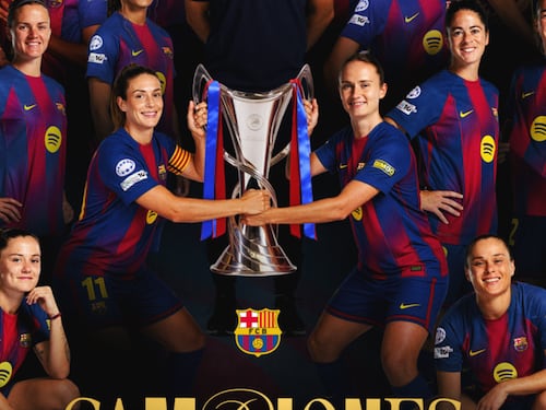 Barcelona femenina gana la Champions League tras golear al Lyon