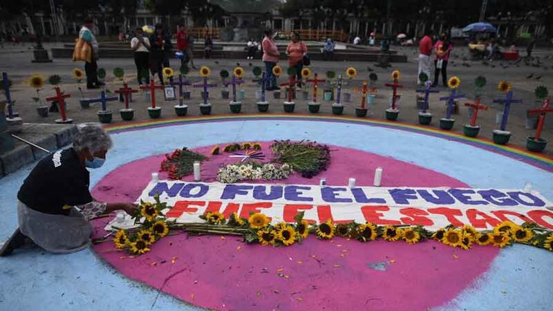 "Nosotras somos la voz de 56 niñas y lo único que queremos es justicia"
