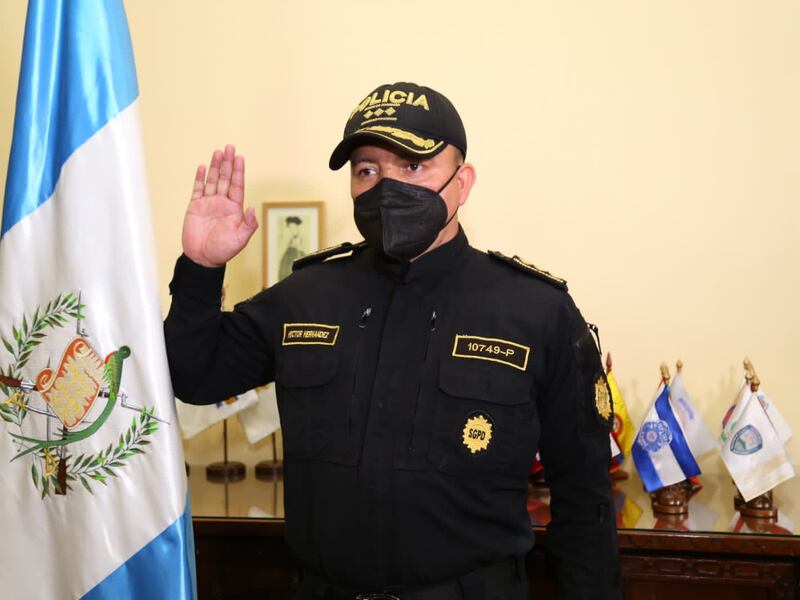 Nombran a Héctor Hernández Mendoza como nuevo director de la PNC