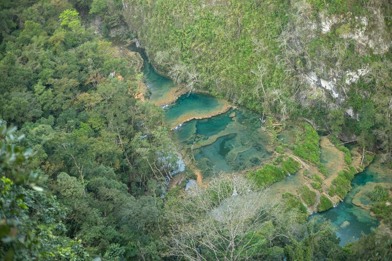 Monumento Natural Semuc Champey. Foto: Conap