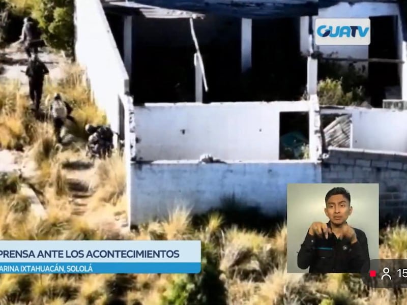 Las imágenes del enfrentamiento en Ixtahuacán y Nahualá por el que decretaron estado de prevención