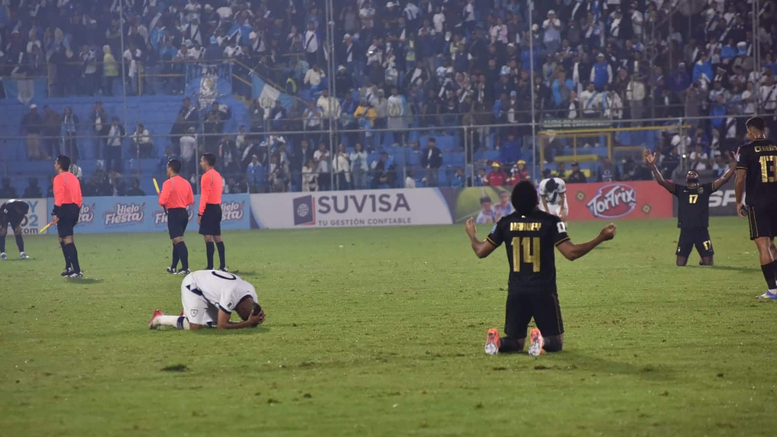 Jugo con la selección de Guatemala