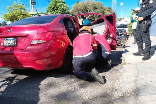 Disparan contra conductor en zona 13 en intento de asalto