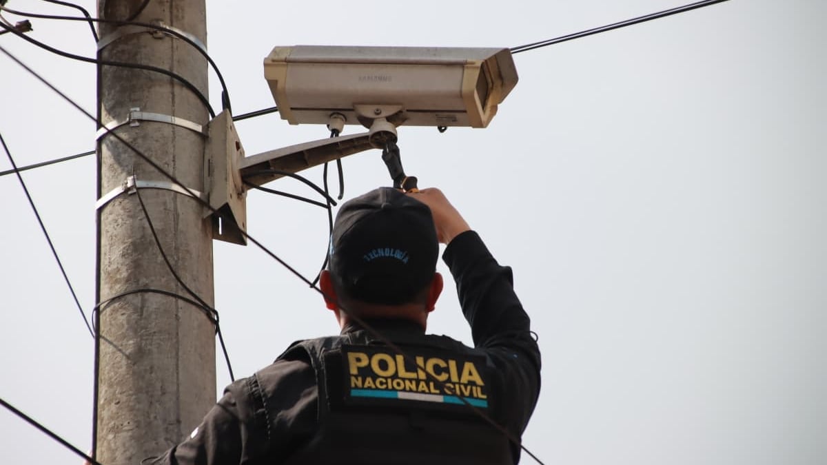 Desmantelan red de videovigilancia clandestina de pandillas en zonas 3 y 13