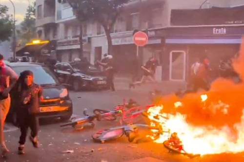 ¡Arde París! Disturbios se registran en los festejos de la final de la Champions