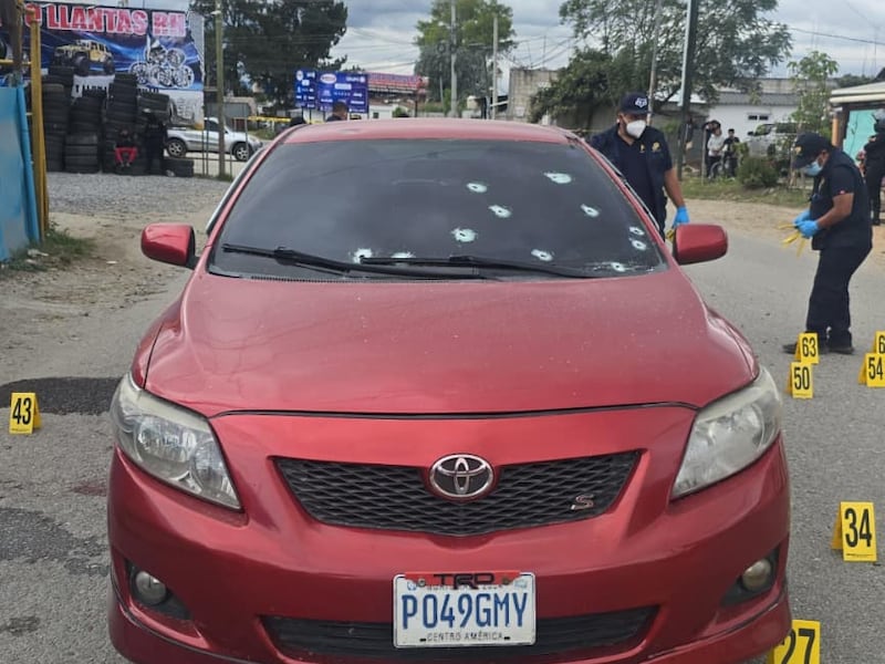 Disputa en el tráfico termina a balazos en zona 8 de Huehuetenango