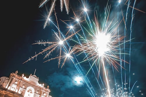 Antigua Guatemala prepara show de luces para recibir el 2026