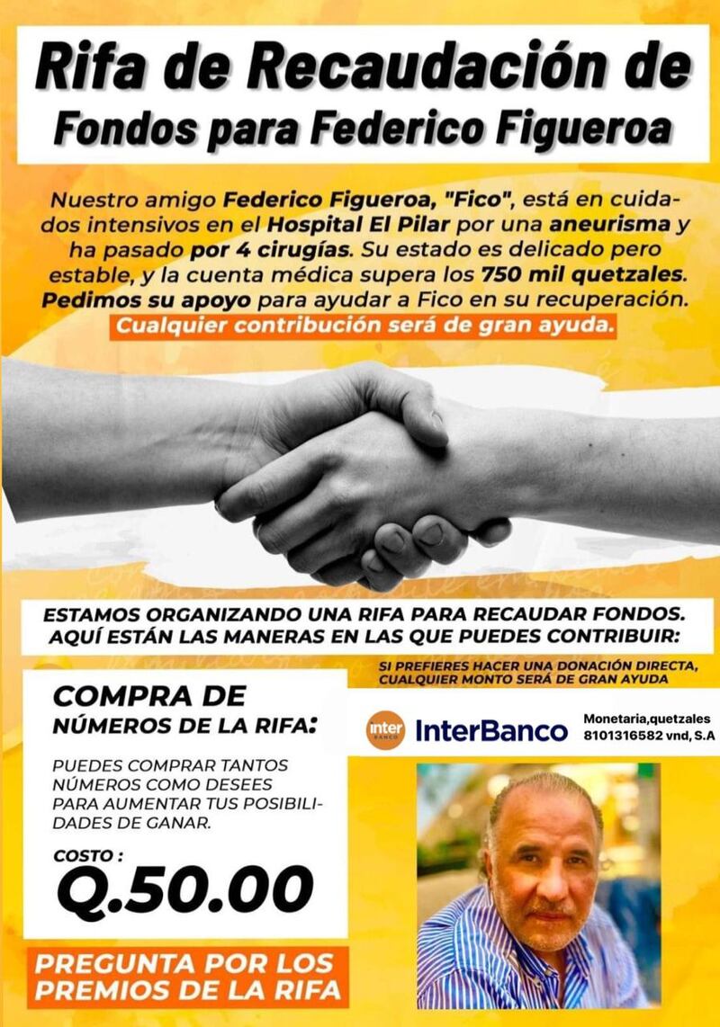 Detalles de los números de la rifa.